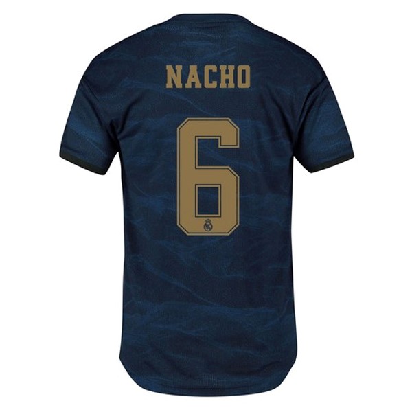 Camiseta Real Madrid NO.6 Nacho 2ª 2019-2020 Azul
